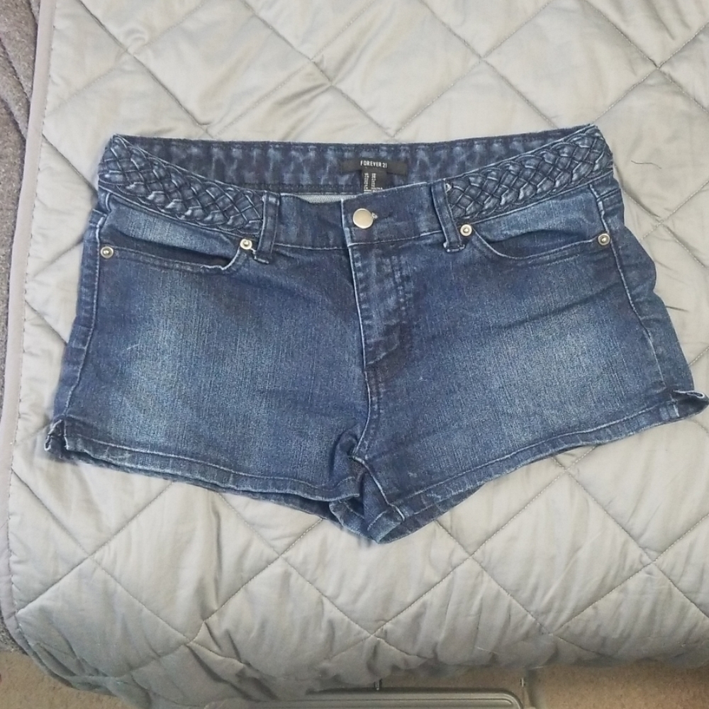 Braided top shorts